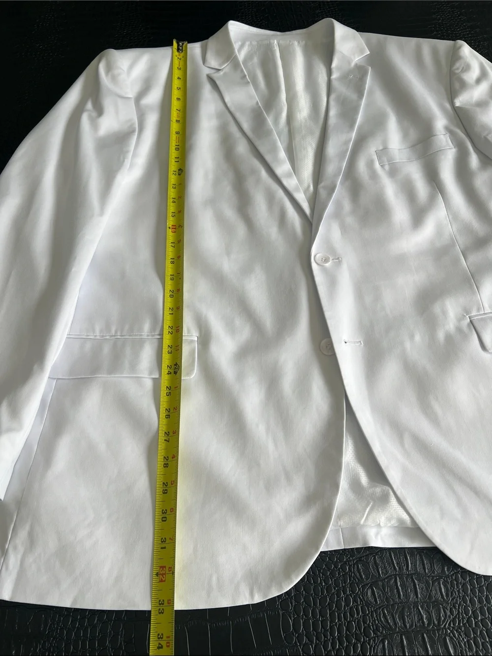 Tailored White Single-Breasted Blazer - Classic Men's Sport Coat